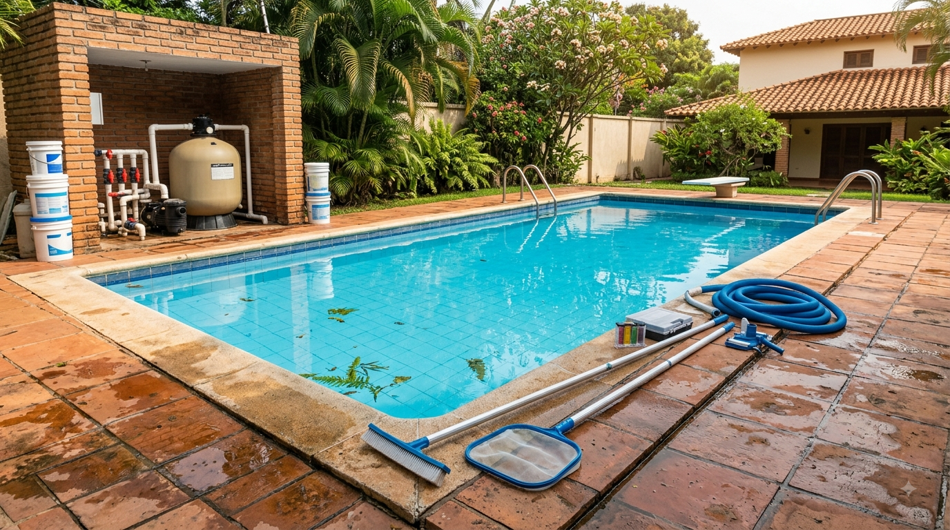 Qué revisar antes de usar una piscina después de mucho tiempo